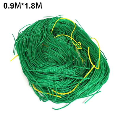 Hi-quality Nylon Garden Netting Loofah Morning Glory Flowers Vine Plants Climbing Net Cucumber Vine Grow Holder Brackets